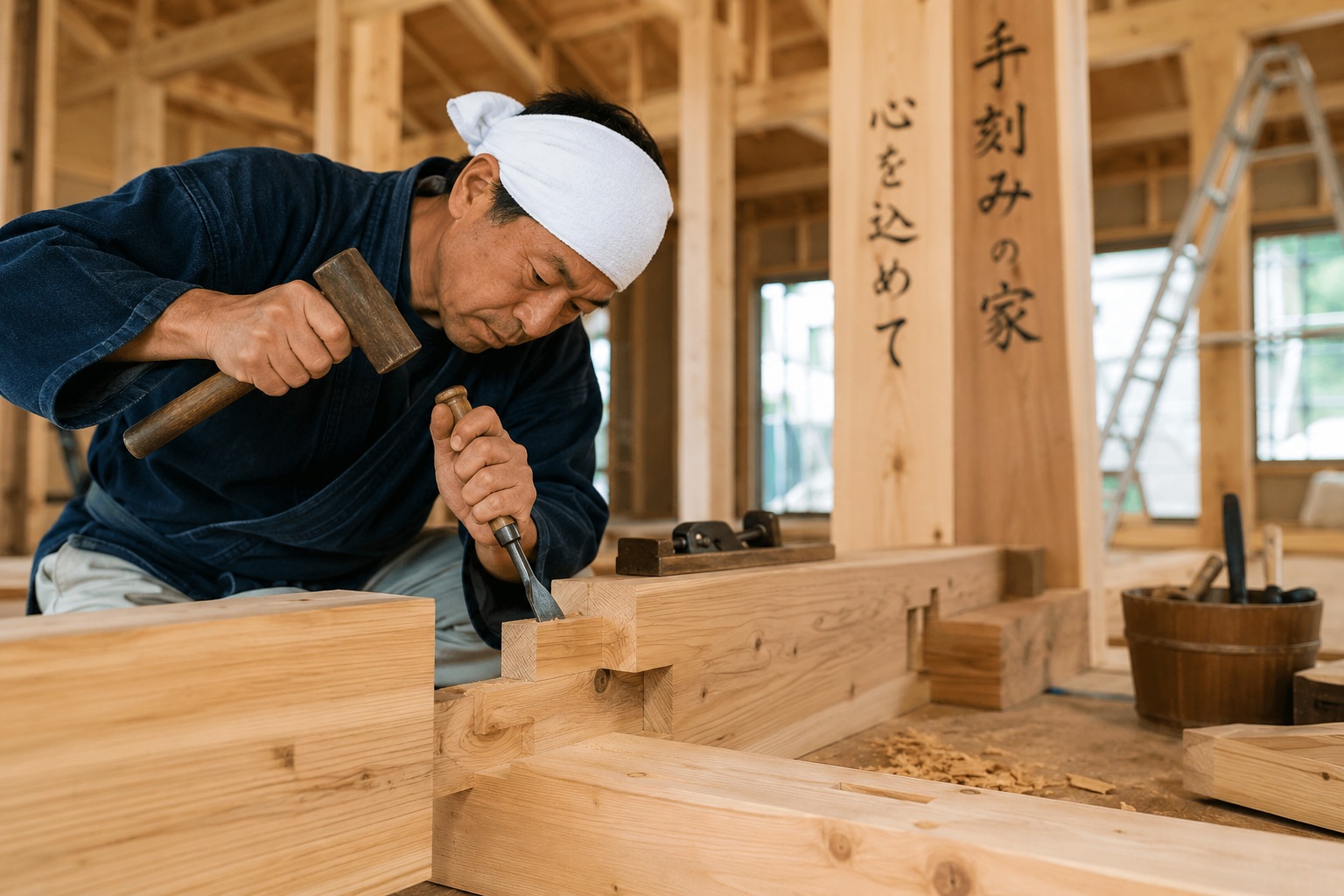厳しい暑さを乗り切るために。職人の手仕事による丁寧な気密・断熱施工がもたらす夏の快適さ