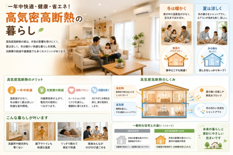 予算内で叶える！高気密高断熱の生活を無理なく実現するための3つの整理術