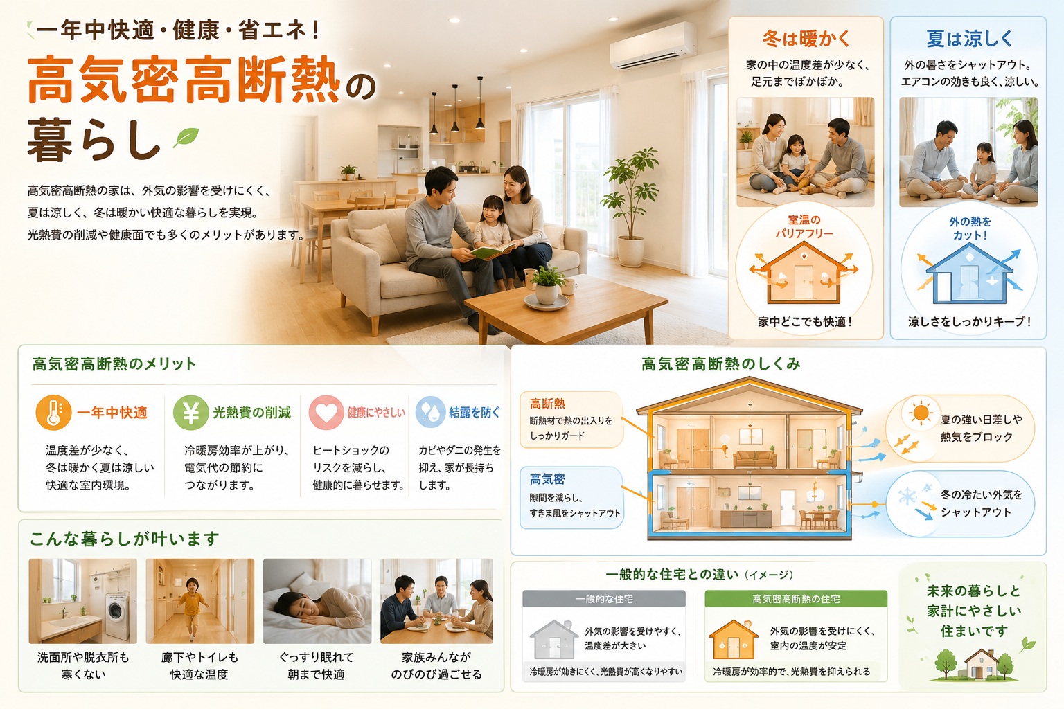 予算内で叶える！高気密高断熱の生活を無理なく実現するための3つの整理術