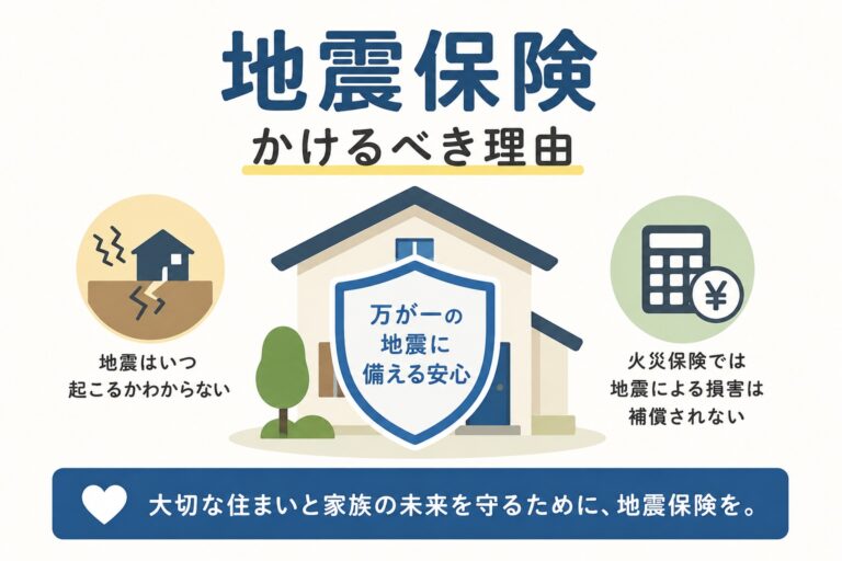 後悔しないために。地震保険の加入時に確認しておくべき5つのポイント