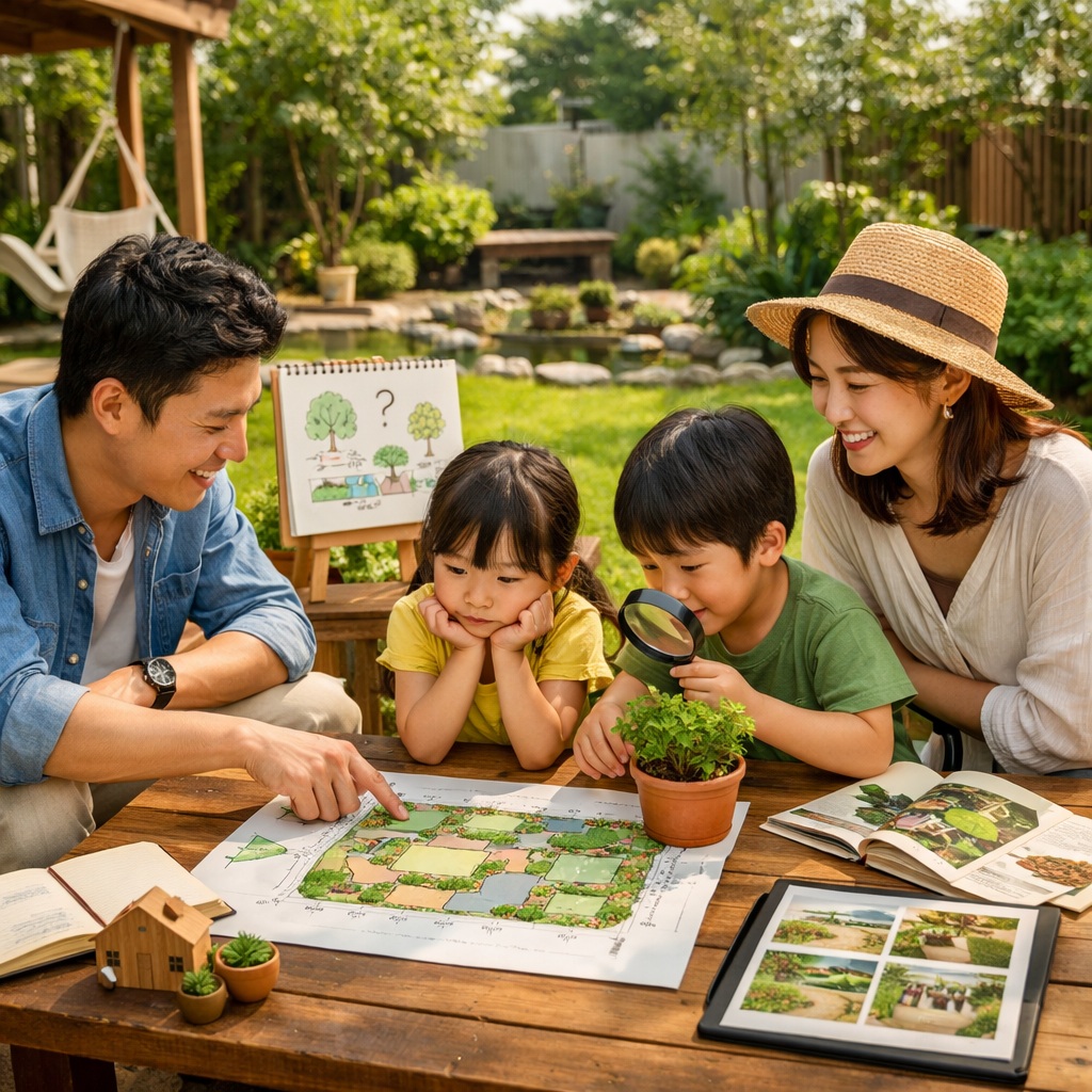 石巻で叶える理想の庭づくり。間取りと外構をセットで考える重要性とは