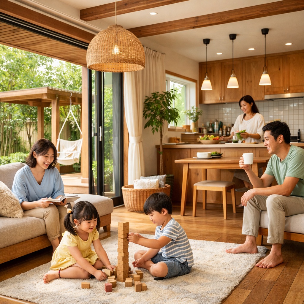 石巻での注文住宅づくり。家族みんなが「気持ちいい」と感じるお気に入りの場所を間取りに取り入れるコツ