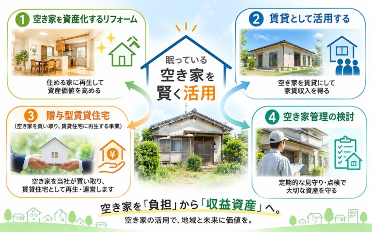 石巻で空き家を資産化する不動産リフォーム！価値を高めて活用・売却するための基本ステップ