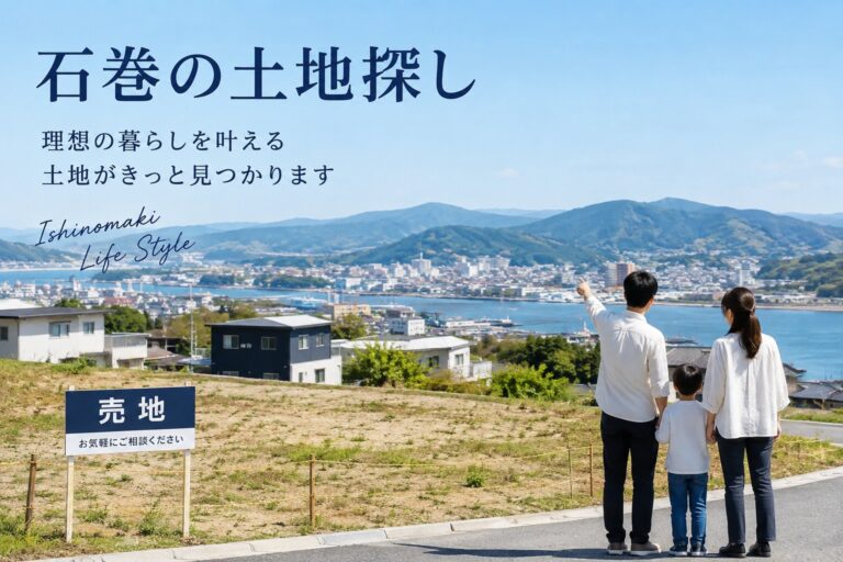 理想の土地を予算内で見つけるには？石巻の土地探しで最初に整理したい3つのステップ