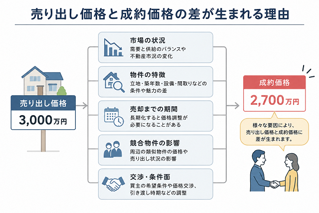 石巻の不動産プロが解説！売り出し価格と成約価格の差が生まれる理由と予算計画のコツ