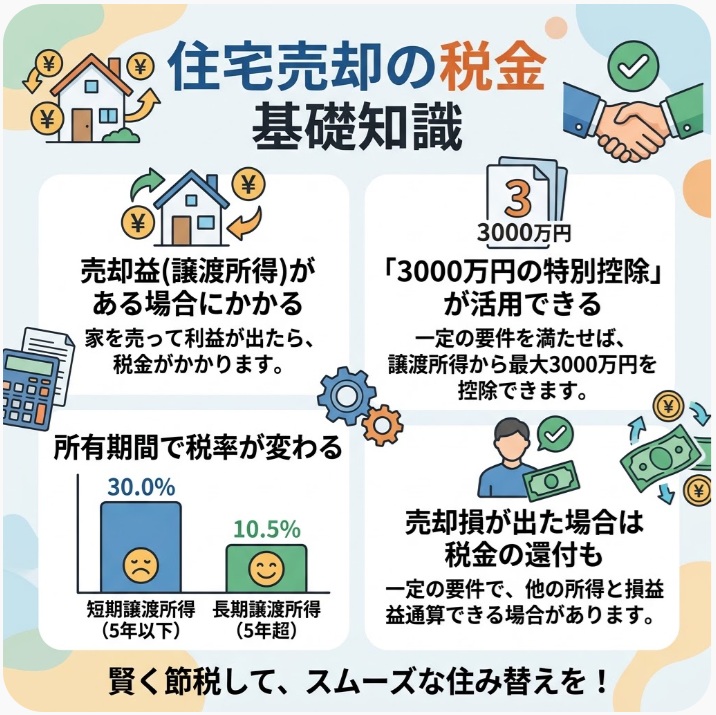 石巻でマイホームを売却したらいくらかかる？不動産売却の税金の基本と手元に残るお金の計算方法