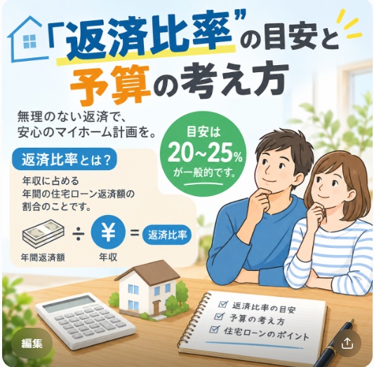 無理のない家づくりを進めるために。知っておきたい「返済比率」の目安と予算の考え方