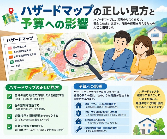 石巻市で土地を買う前に必見！ハザードマップの正しい見方と予算への影響